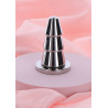 PlayHouse Plug en métal Cone Steel 7.5 x 3.8cm